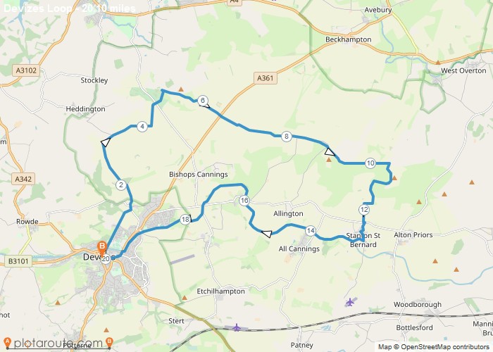 Devizes Wilthire - 20 Mile Circular Walk - Walking Rambler