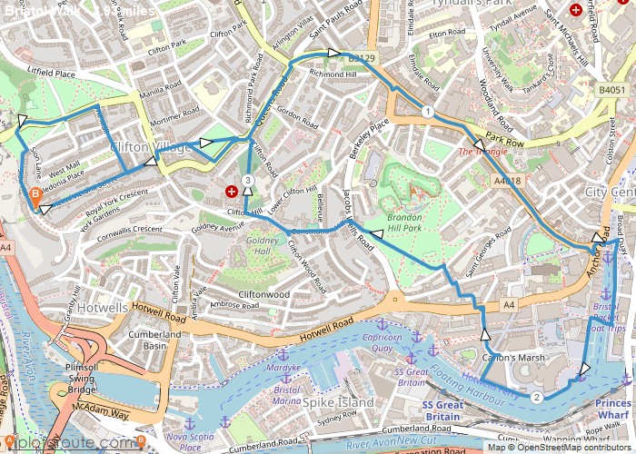 Map - Bristol_Walk