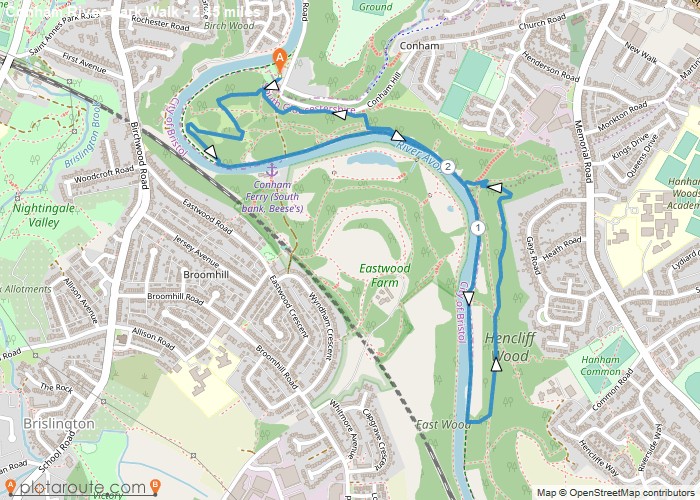 Map - Conham_River_Park_Walk